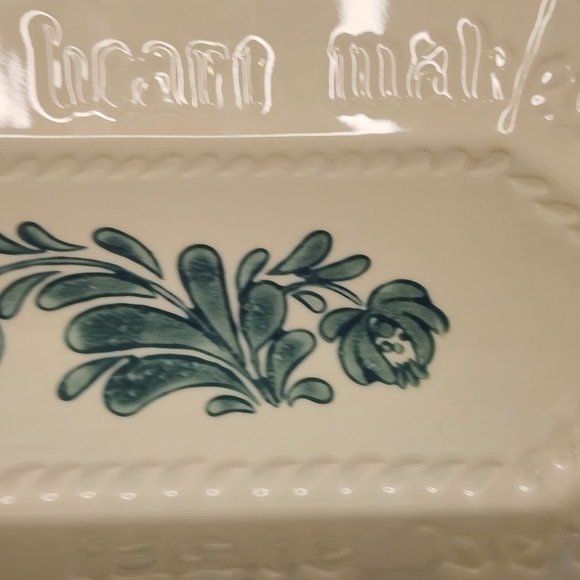 2/$30 Pfaltzgraff Yorktowne Floral 12" Bread Serving Platter Tray Plate - Picture 5 of 9